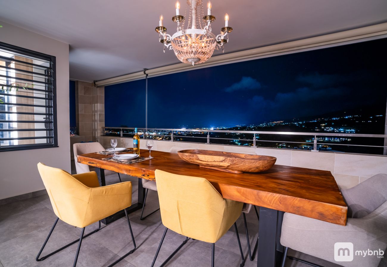 Appartement à Papeete - The Luxury Sky Nui Lodge in Papeete wPool