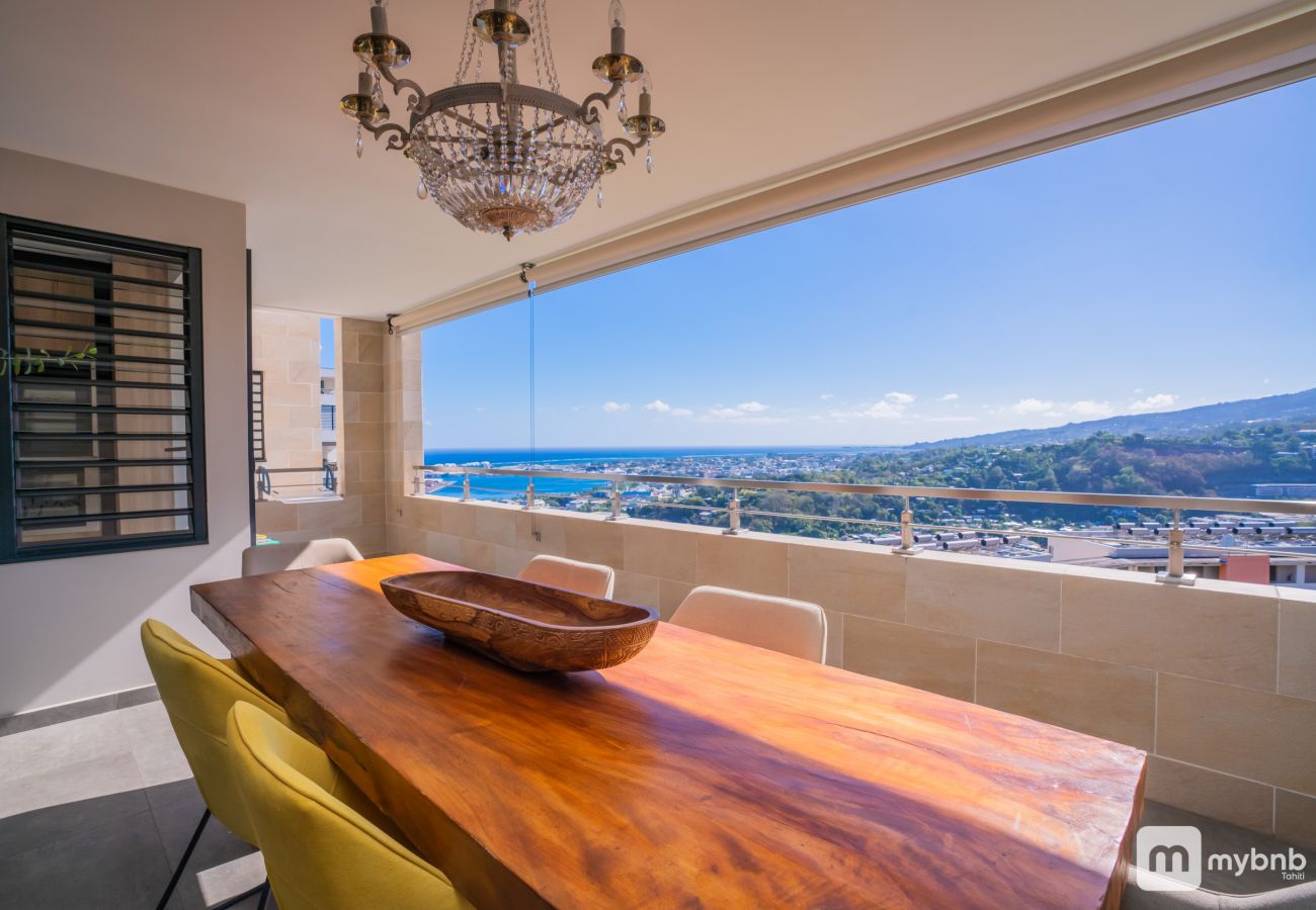 Appartement à Papeete - The Luxury Sky Nui Lodge in Papeete wPool