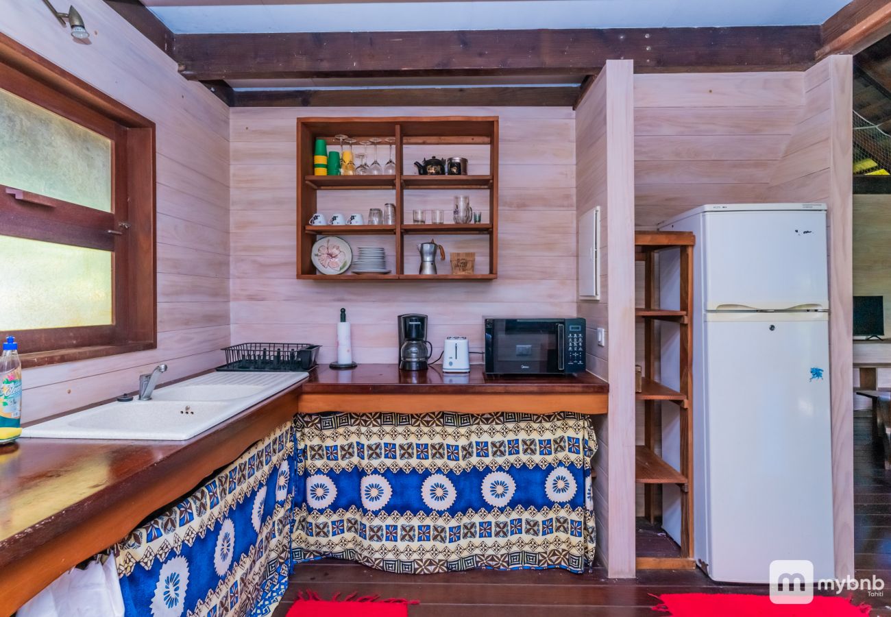 Maison à Teavaro - ❀ Woodhouse Teavaro in Moorea ❀