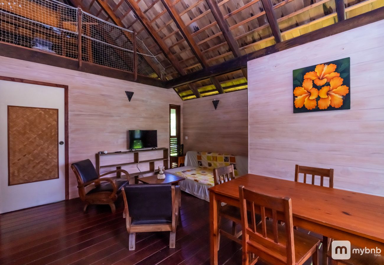 Maison à Teavaro - ❀ Woodhouse Teavaro in Moorea ❀