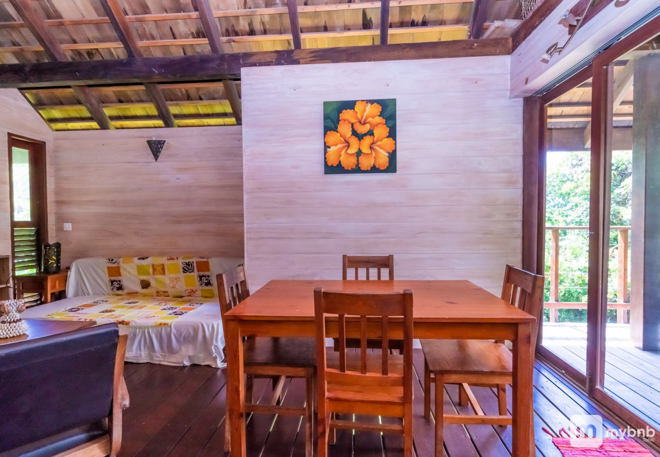 Maison à Teavaro - ❀ Woodhouse Teavaro in Moorea ❀