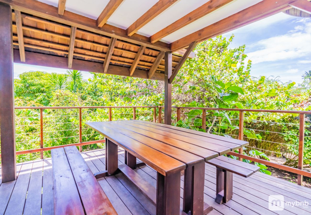 Maison à Teavaro - ❀ Woodhouse Teavaro in Moorea ❀