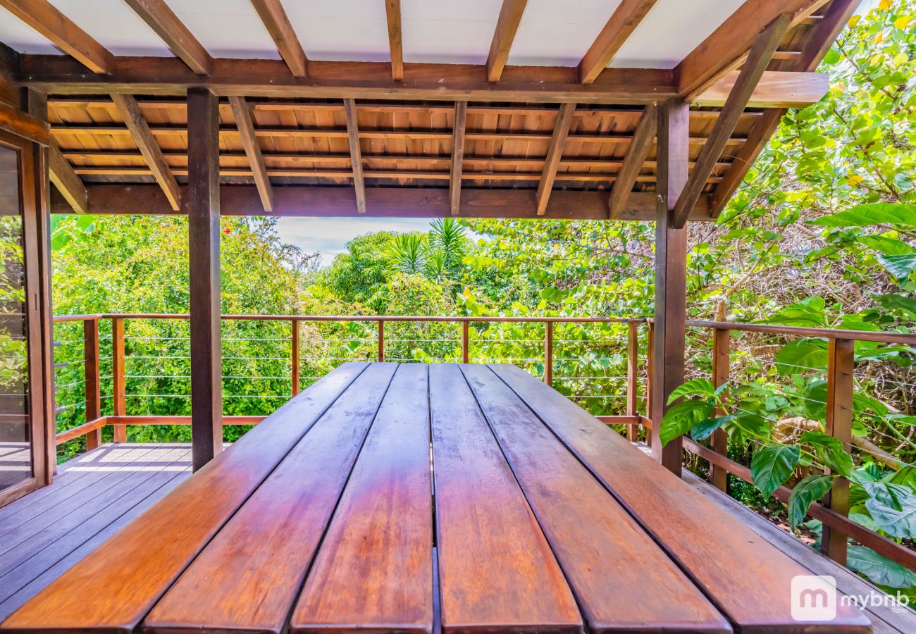 Maison à Teavaro - ❀ Woodhouse Teavaro in Moorea ❀