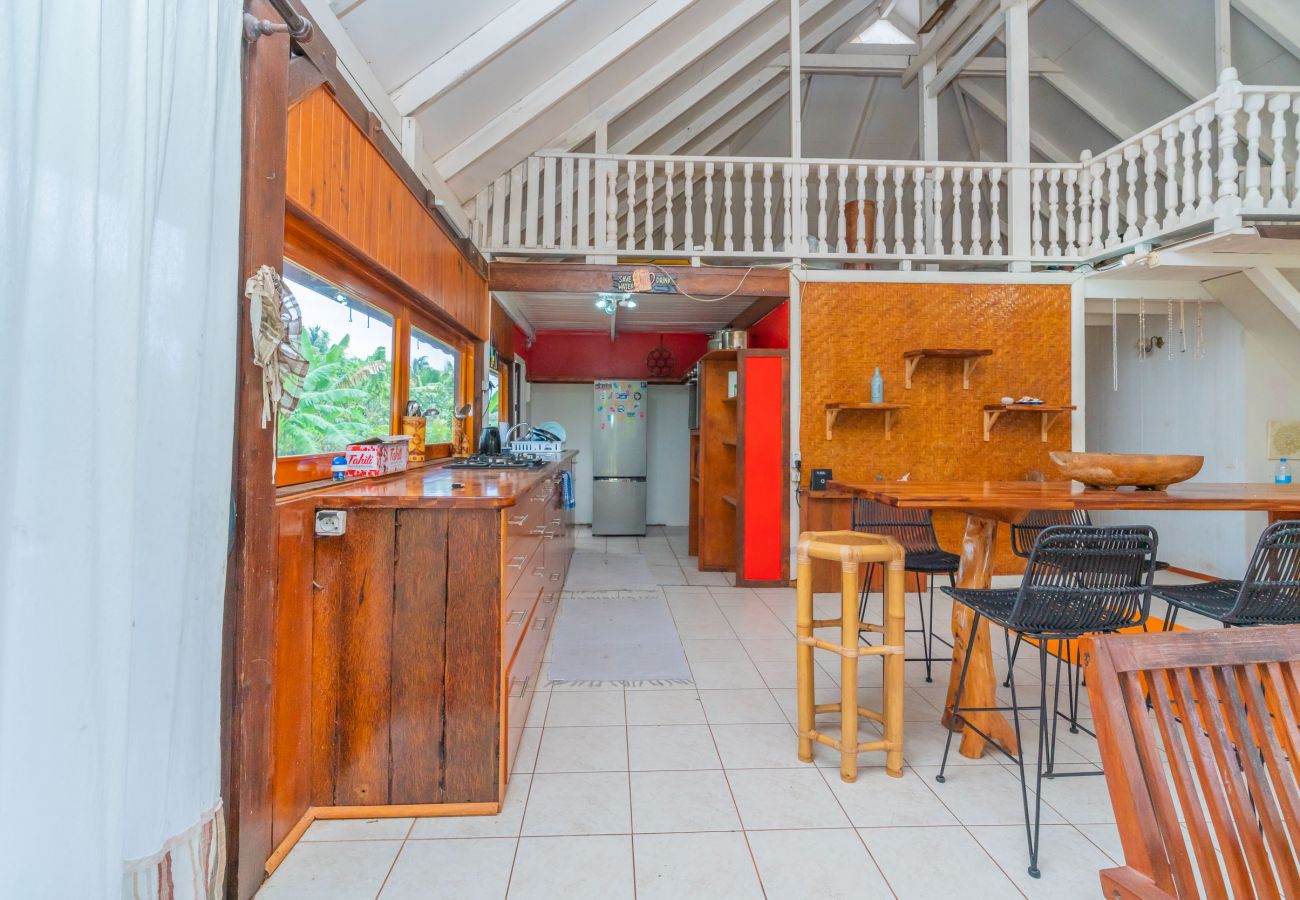 Maison à Atiha - Heireva Mood House Moorea