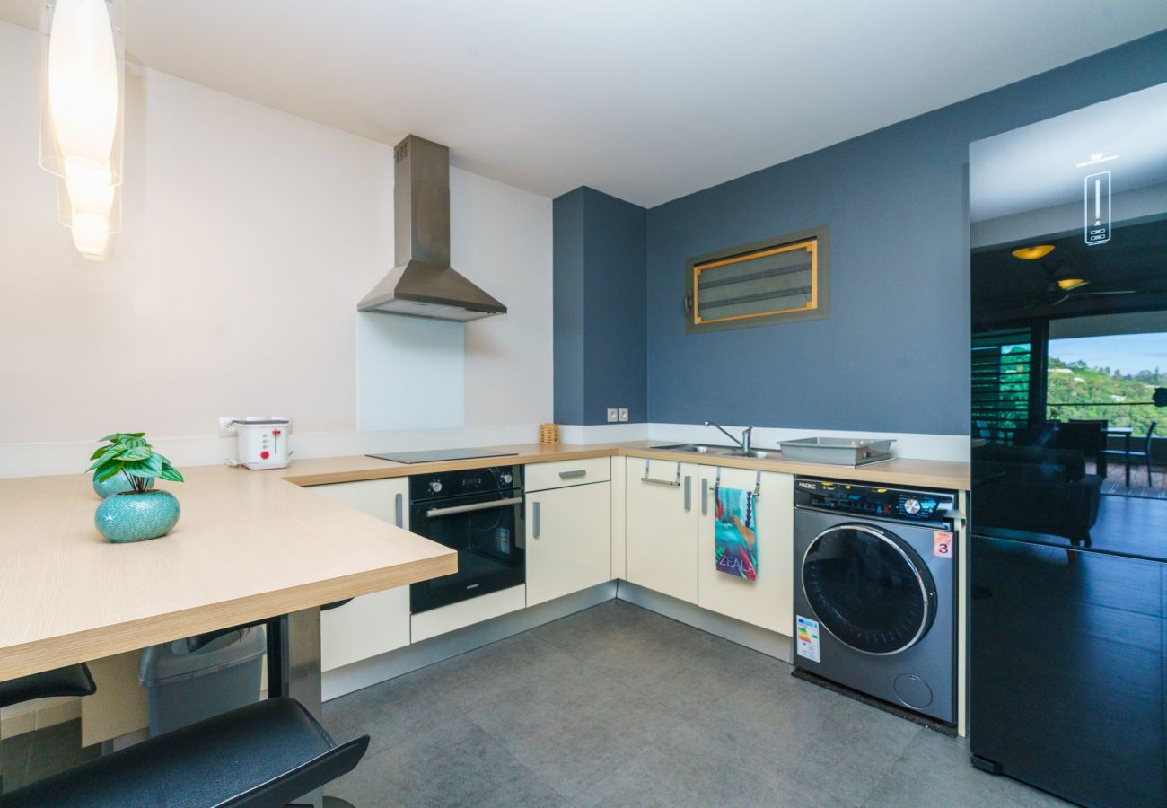 Appartement à Faa´a - Tropical Studio avec Vue et Piscine à Faaa