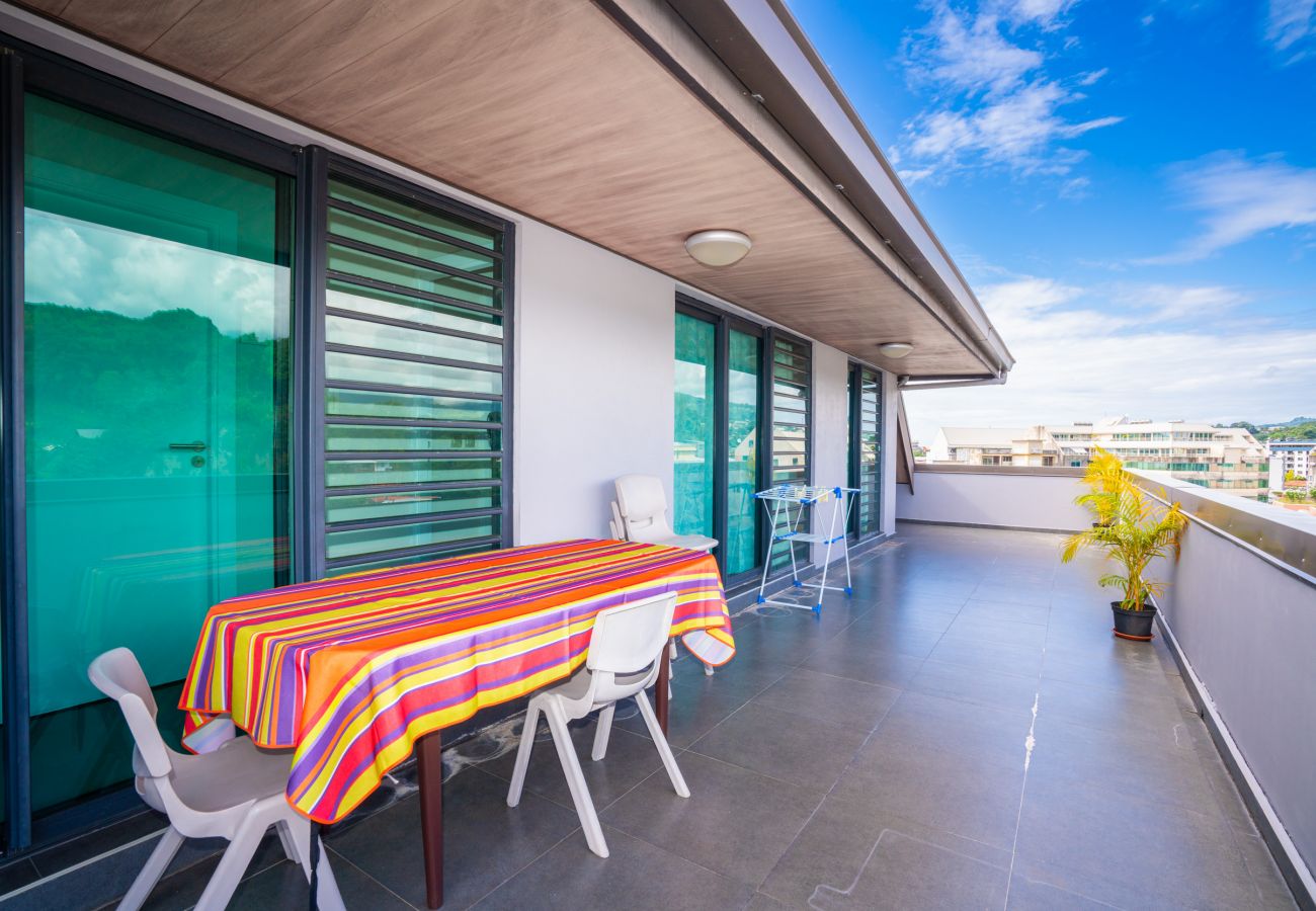 Appartement à Papeete - Tiare Rooftop Apartment dans le Centre Ville de Papeete