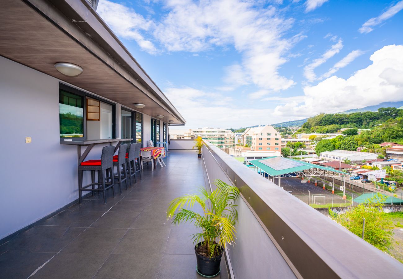 Appartement à Papeete - Tiare Rooftop Apartment dans le Centre Ville de Papeete
