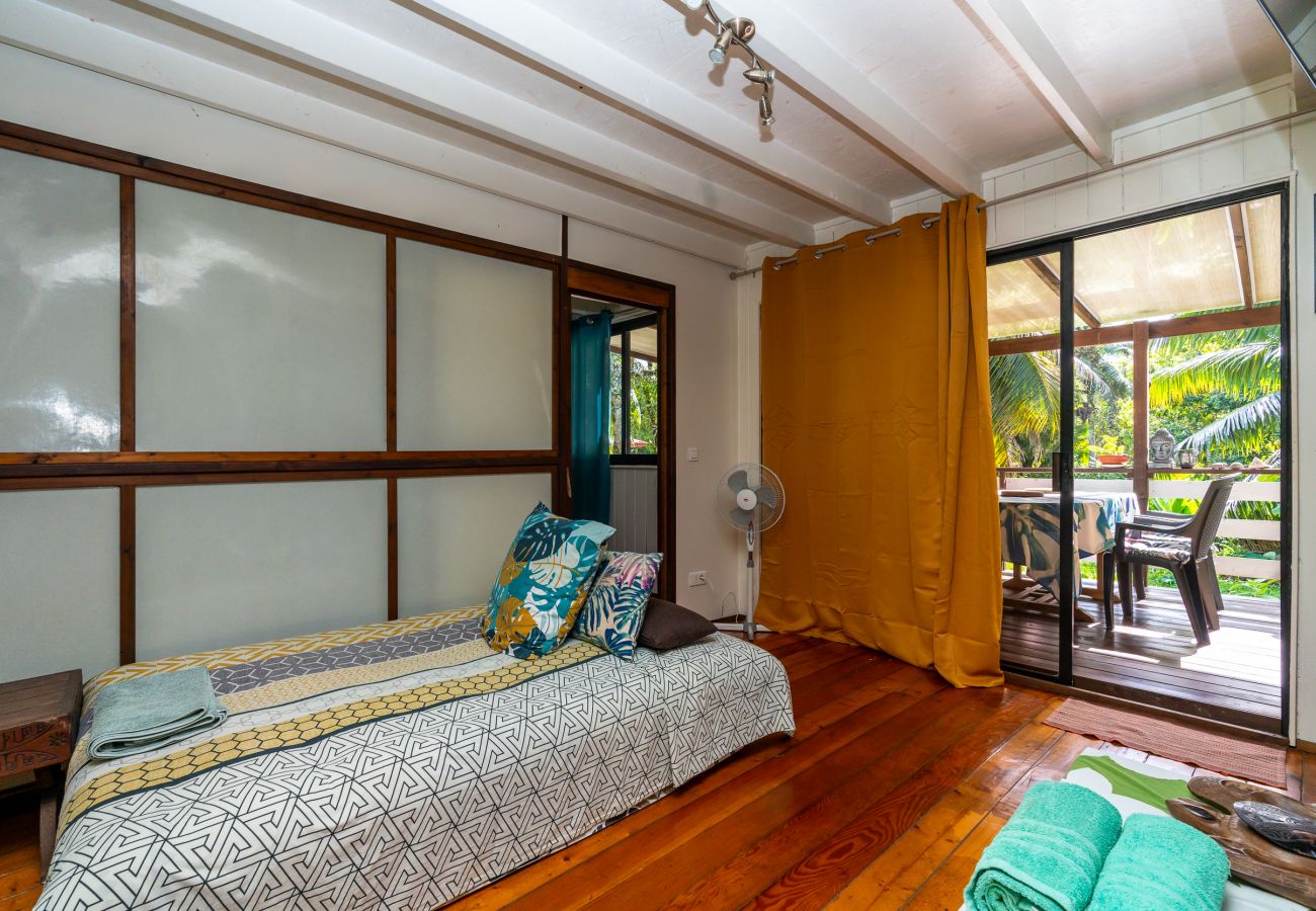Bungalow à Haapiti - Fare Mape Piti Moorea