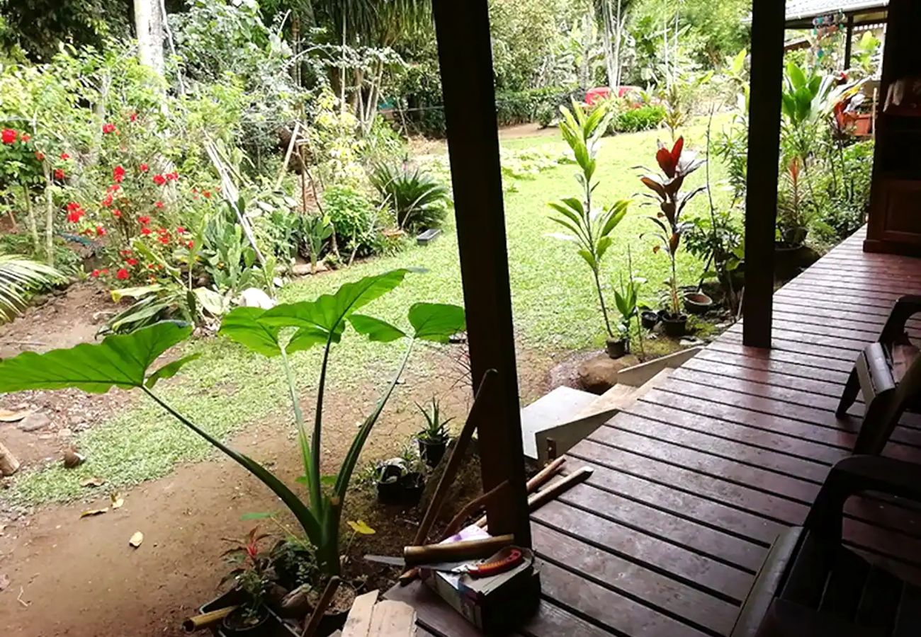 Bungalow à Haapiti -  Fare Mape Hoe Moorea