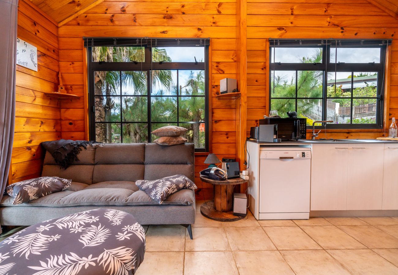 Maison à Mahina - Le Cosy Chalet Mahinarama avec piscine