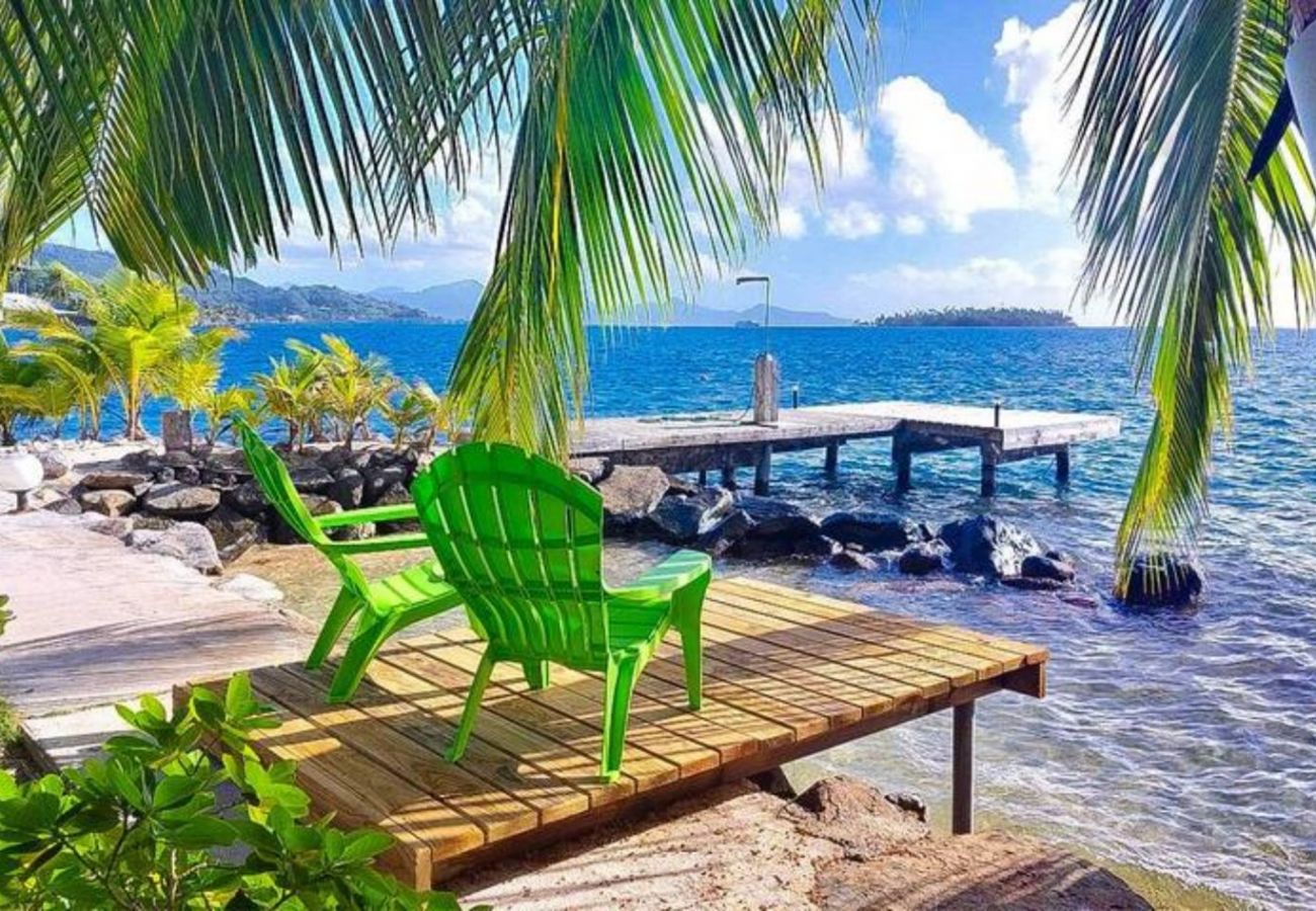 Chambres d'hôtes à Uturoa - Fare Teana by the sea in Raiatea