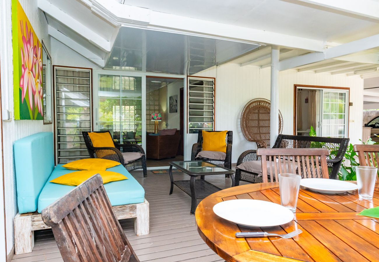 Maison à Teavaro - Aroha Nui Lodge 2CH 5min du quai à Teavaro Moorea