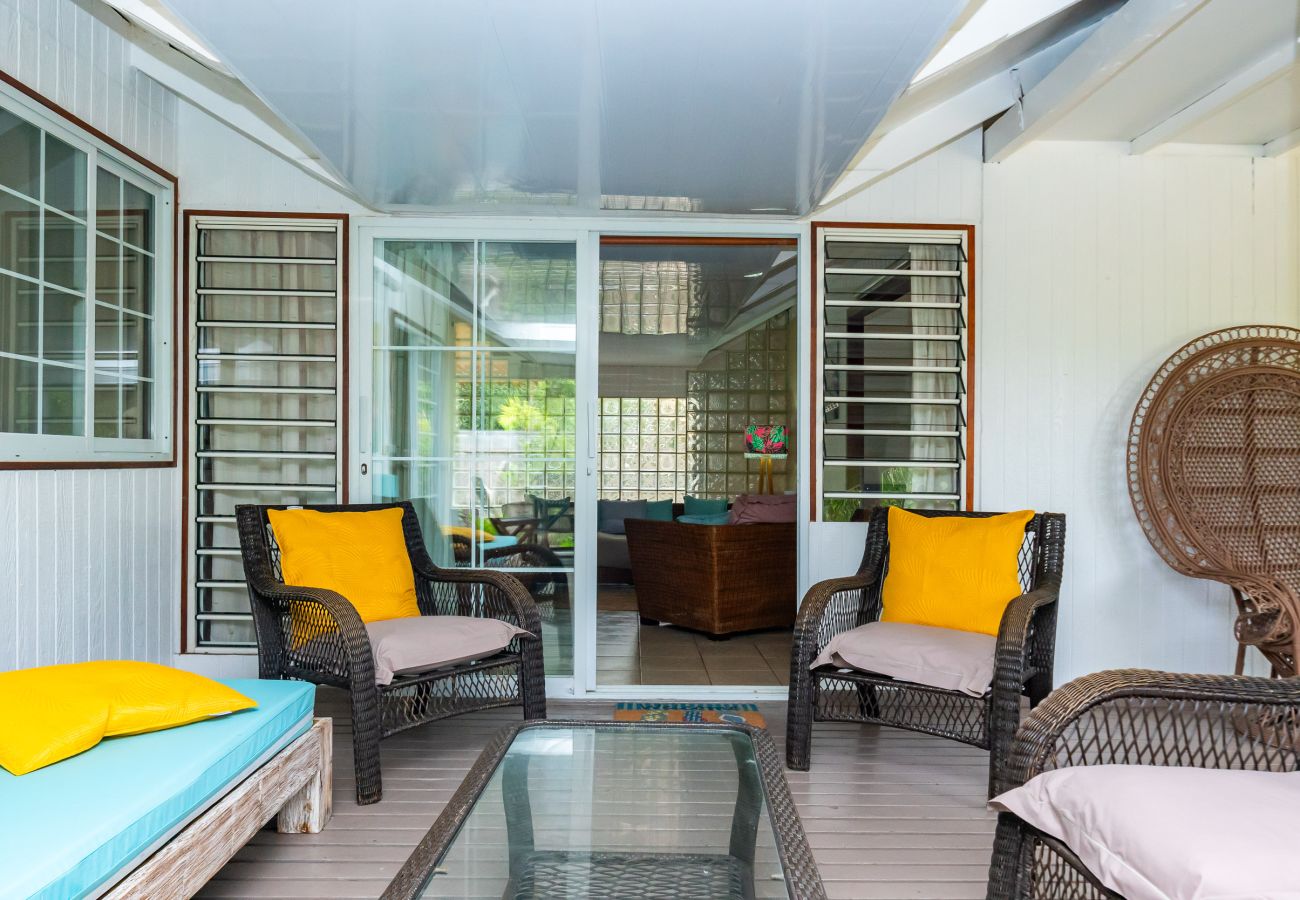 Maison à Teavaro - Aroha Nui Lodge 2CH 5min du quai à Teavaro Moorea