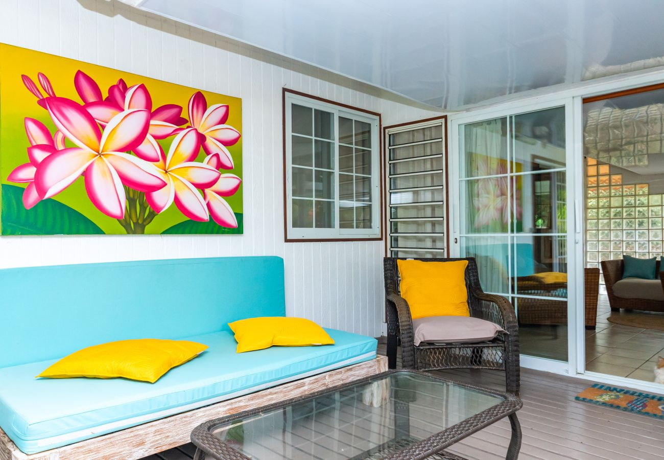 Maison à Teavaro - Aroha Nui Lodge 2CH 5min du quai à Teavaro Moorea
