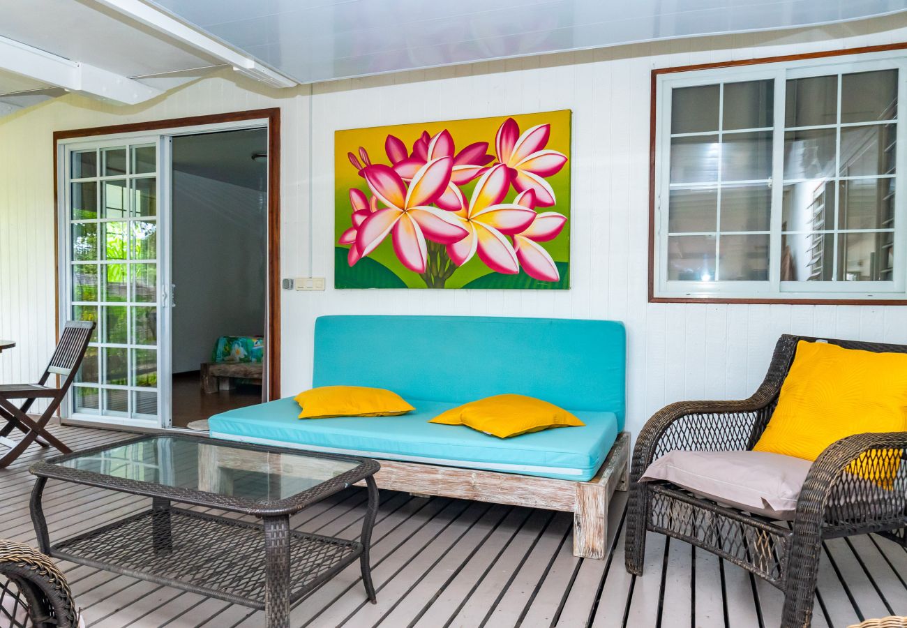 Maison à Teavaro - Aroha Nui Lodge 2CH 5min du quai à Teavaro Moorea
